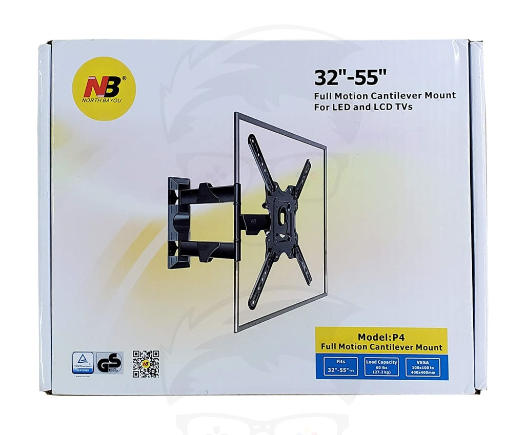 NB North Bayou NB P4 Full Motion Cantilever Wall Mount NB North Bayou NB P4 Full Motion Cantilever Wall Mount